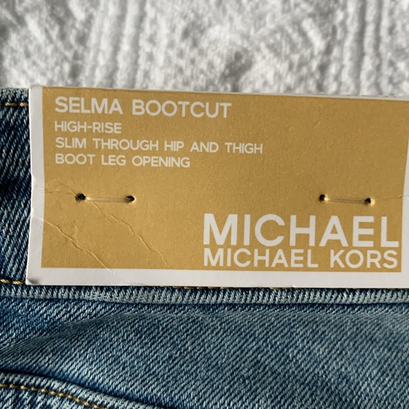 NWT Michael Kors Selma bootcut jeans - Picture 6 of 11